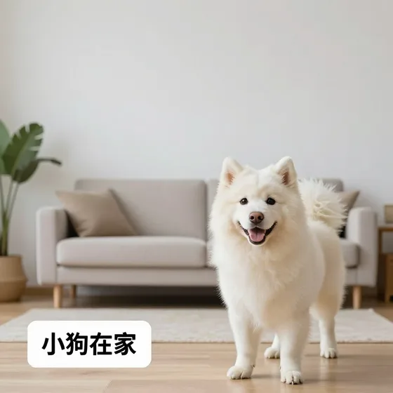 小狗在家